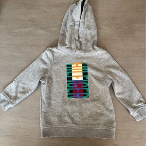 Tommy Hilfiger Kids Gray Hoodie Sweatshirt Size XXS (2-3)